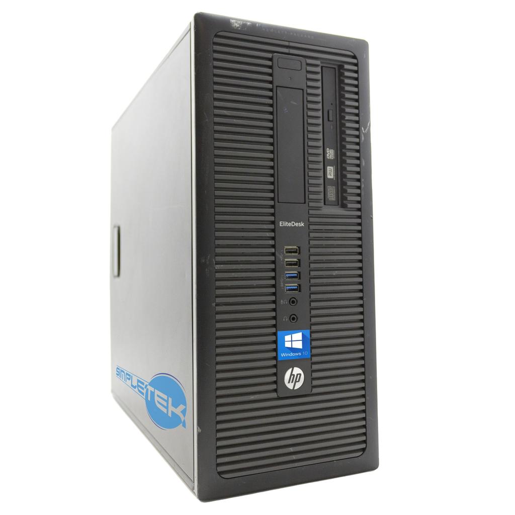 Hp 800 G1 Tower Core I3 3.4 Ghz - Ssd 128 Go Ram 8 Go