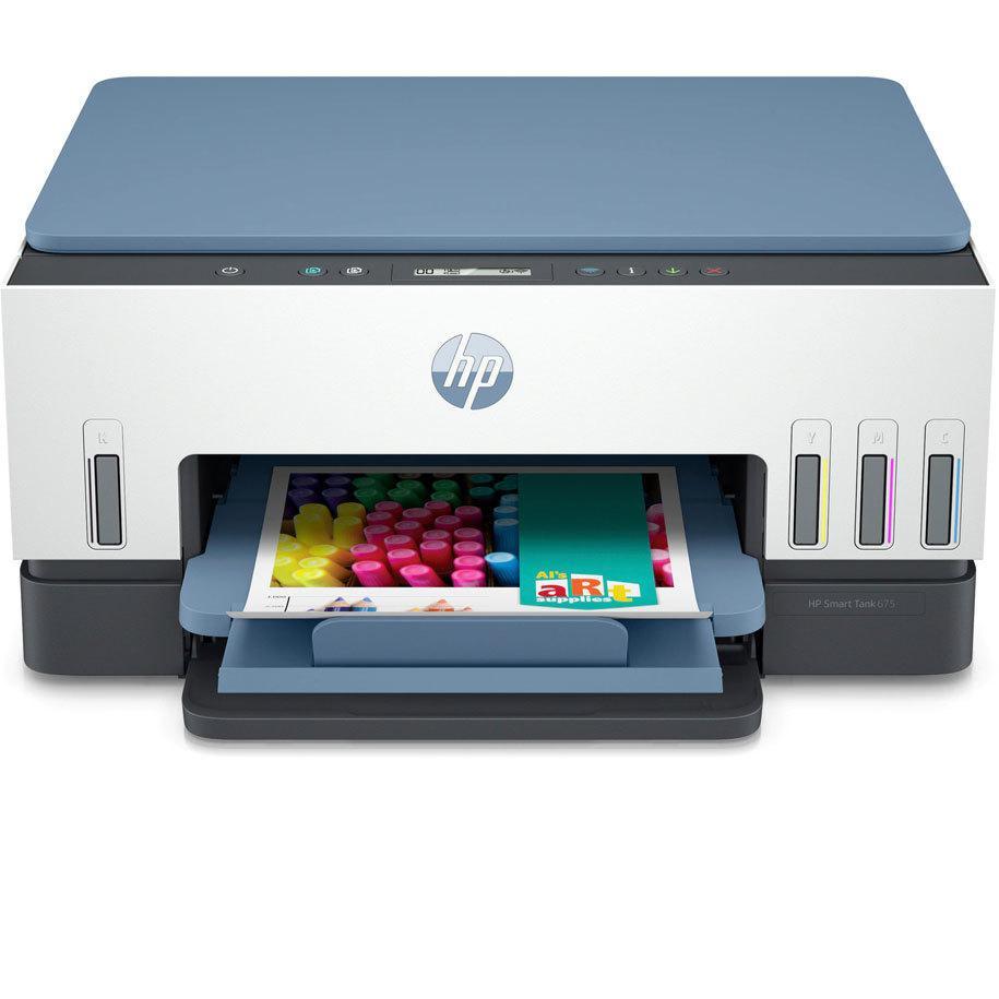 HP Smart Tank 675 Inkjet - Getto d'inchiostro