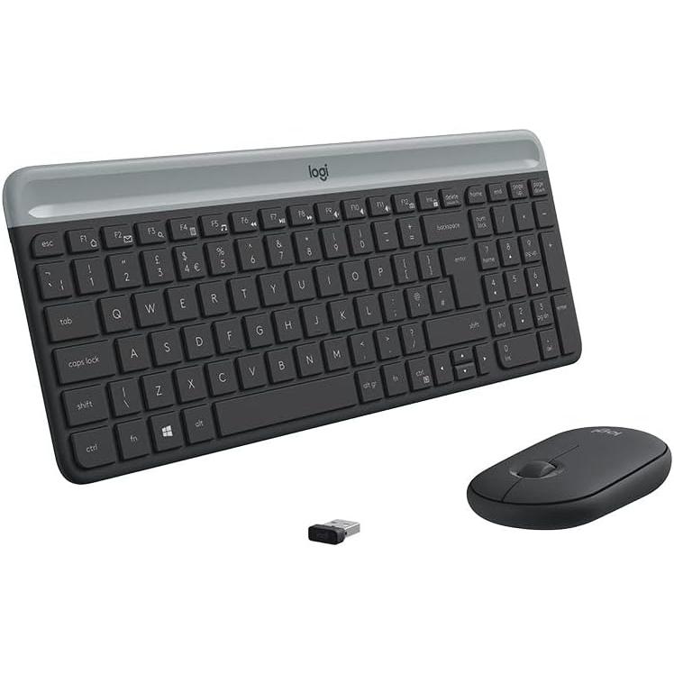 Clavier Logitech Azerty Belge Sans-Fil Mk470