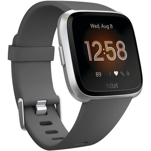 Montre Fitbit Cardio GPS Versa Lite Edition - Argent