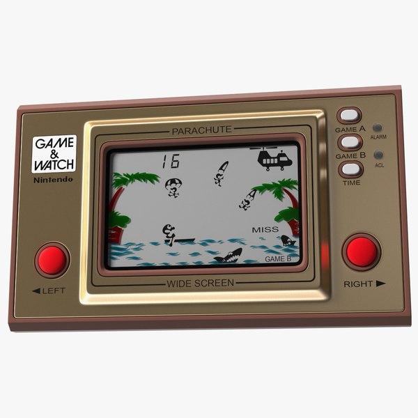 Nintendo Game & Watch Parachute - Marron