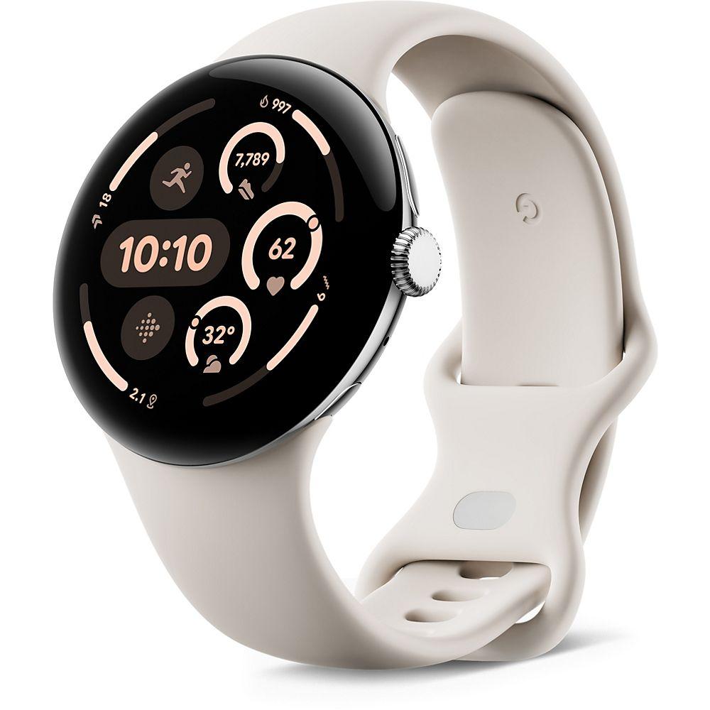 Montre Google Cardio Gps Pixel Watch 3 - Argent