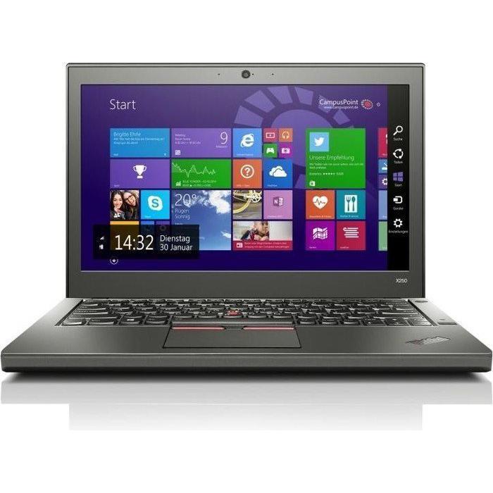 Lenovo Thinkpad X250 12" Core I5 2.2 Ghz - Ssd 512 Go - 4 Go Azerty - Français