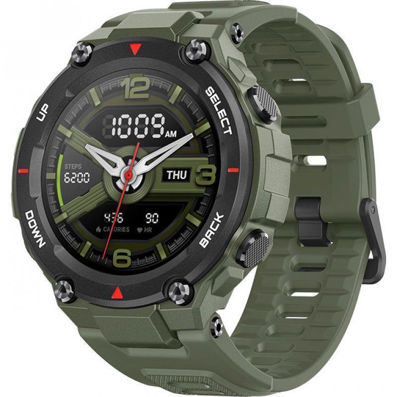 AMAZFIT Montre connect&eacute;e de sport  T-Rex Vert 