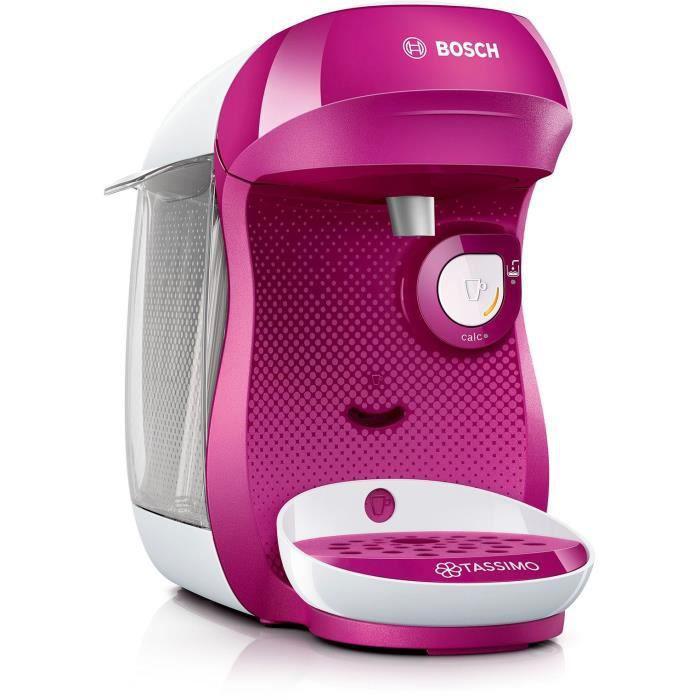 Cafetière À Dosette Compatible Tassimo Bosch Tas1001/01 0,7000L - Rose