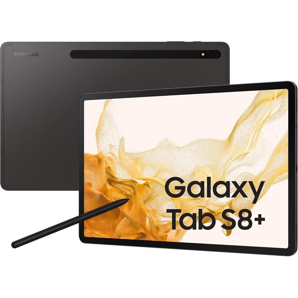 Galaxy Tab S8+ 256GB - Grey - Wi-Fi + 4G
