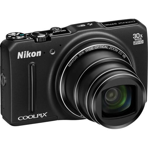 Compact Coolpix S9700 - Noir + Nikon Nikkor Wide Optical Zoom 25-750 Mm F/3.7-6.4 F/3.7-6.4