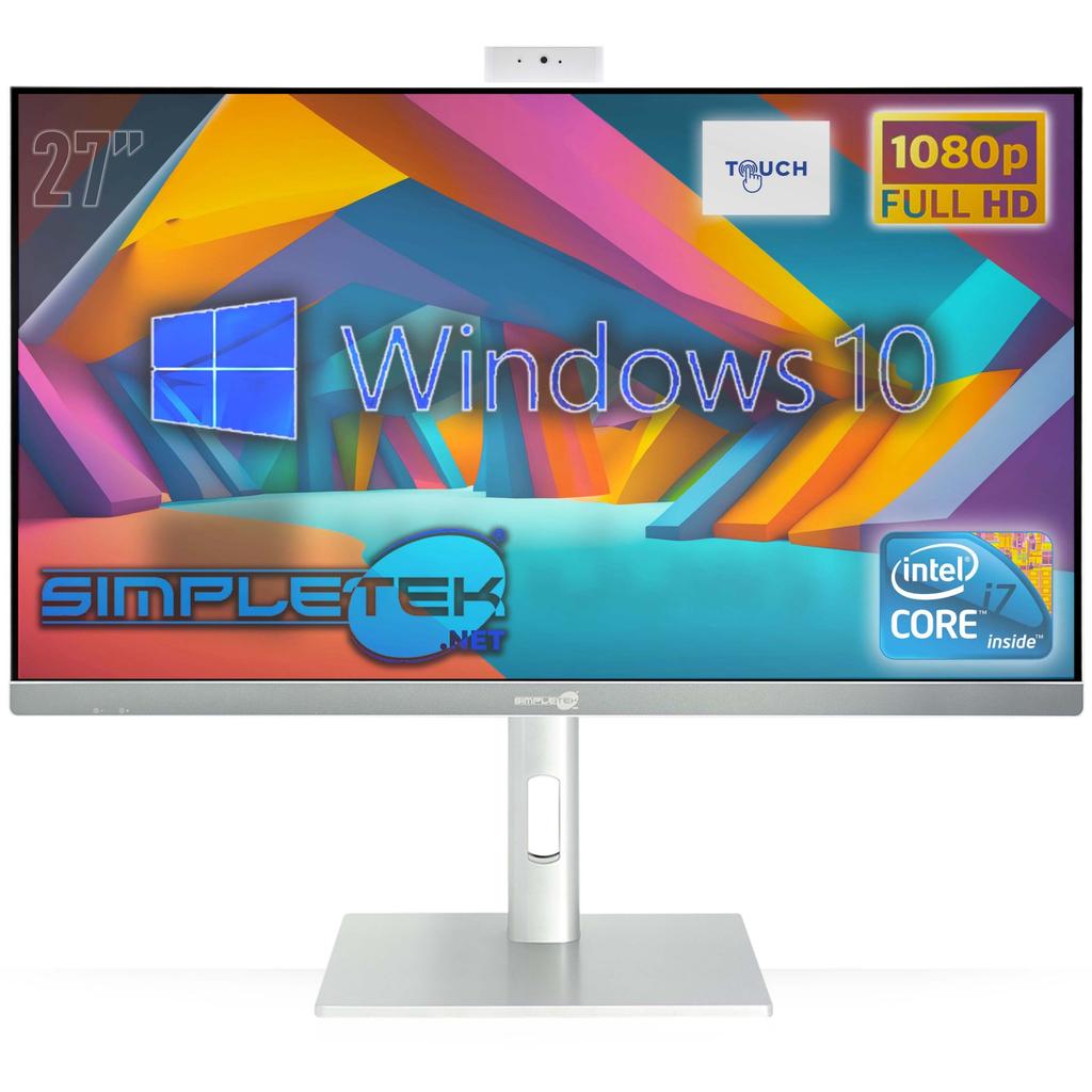 Simpletek Aio D3 27" Core I7 3.4 Ghz - Ssd 1 Tb - 16Gb Qwerty - Italien