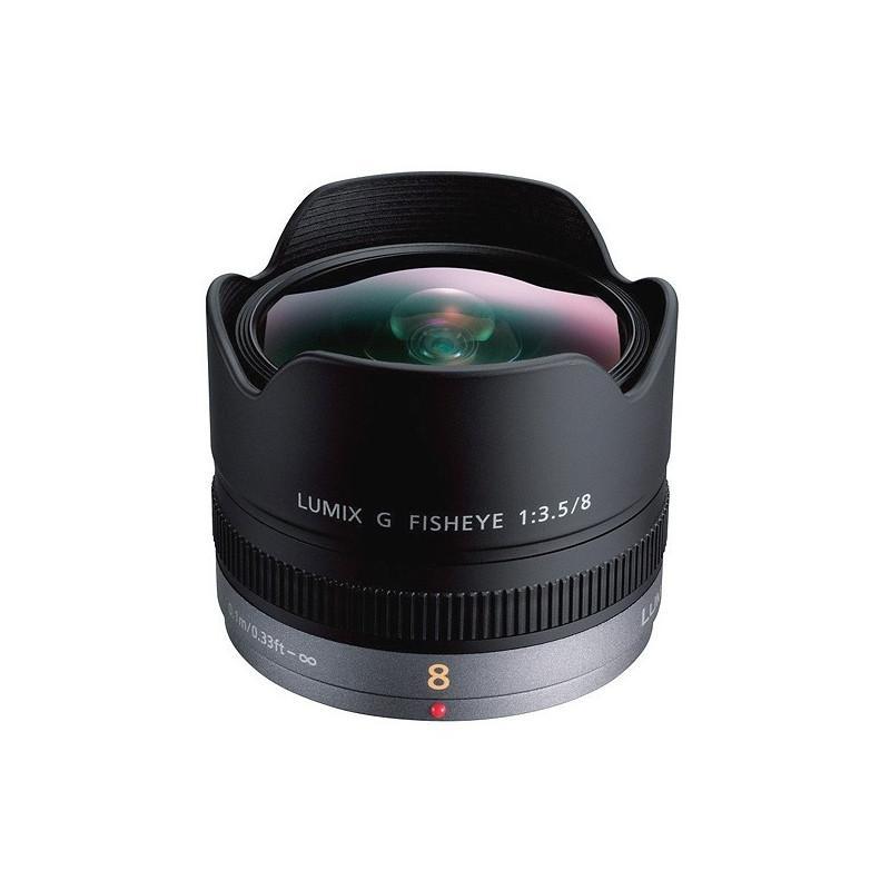Objectif Panasonic Lumix Lumix G 8Mm F/3.5 Micro 4/3 8Mm F/3.5