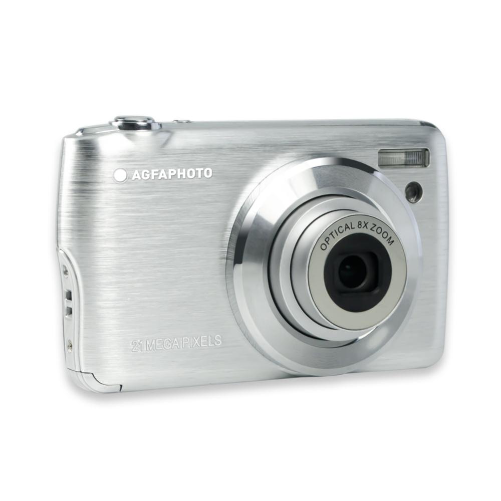 Compact - Agfaphoto Realishot Dc8200 - Argent + Objectif Agfaphoto Zoom Digital 8X