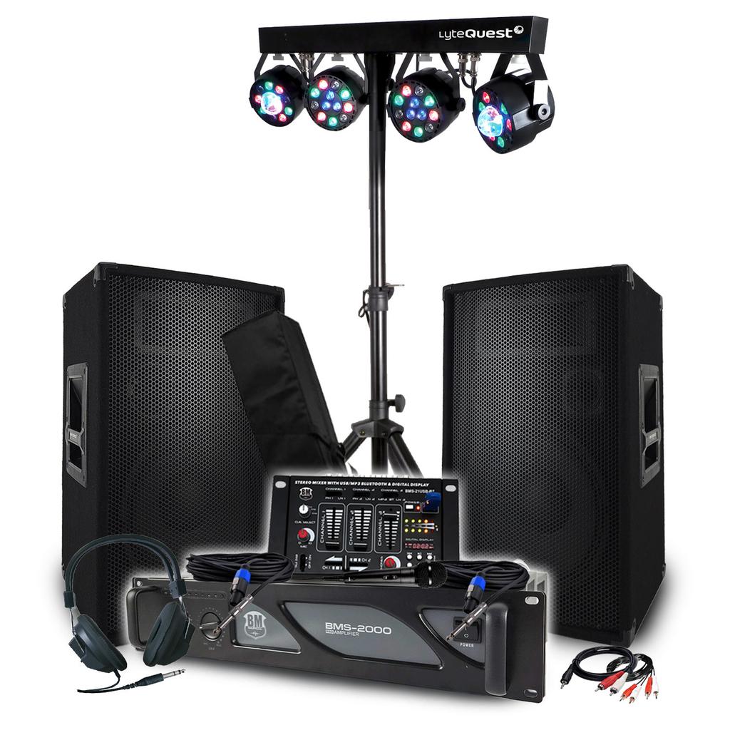 Enceintes sono Bm Sonic Pack Sono DJ 3200W Reconditionné - N/A reconditionné disponible sur Backmarket