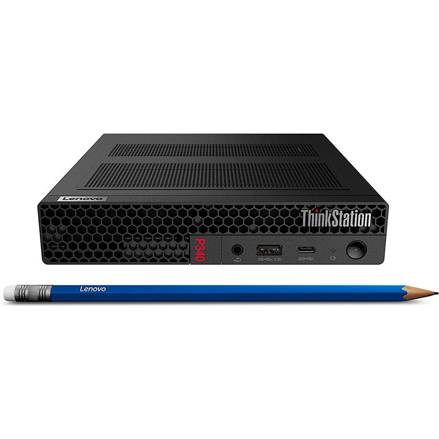 Lenovo Thinkstation P340 Tiny Core i7 2 Ghz - SSD 256 Go Ram 16 Go
