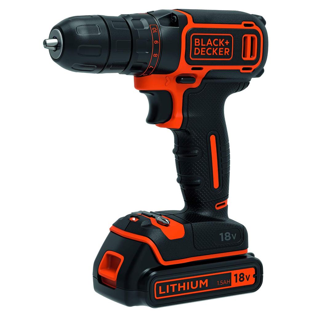 Perceuse à percussion Black & Decker BDCDC18-QW - W - Reconditionné Black & Decker sur Backmarket