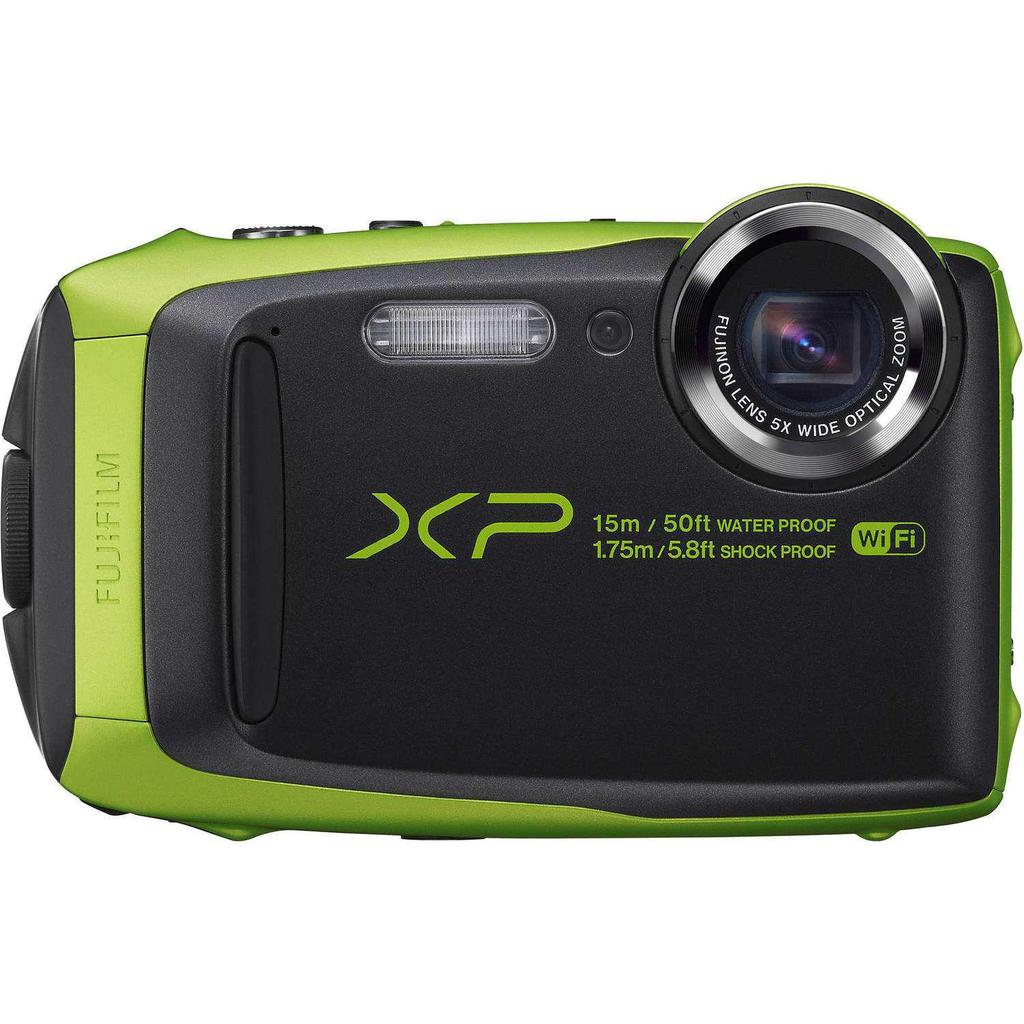 Compact Finepix Xp90 - Noir/Vert + Fujifilm Fujinon Lens 28-140Mm F/3.9-4.9 F/3.9-4.9