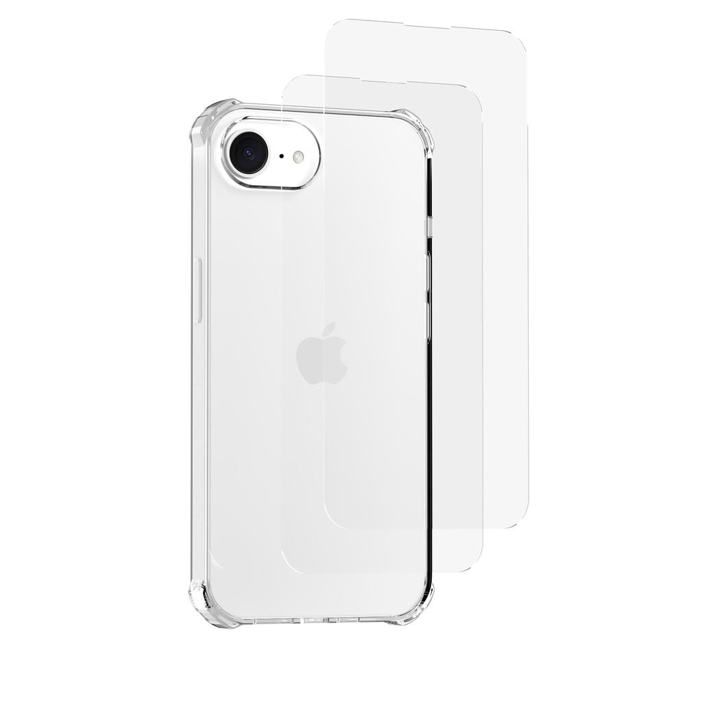 Acheter Coque iPhone 16e et 2 écrans de protection - TPU - Transparent Reconditionné - 21,99 € Coque iPhone 16e et 2 écrans de protection - TPU - Transparent Reconditionné - N/A reconditionné disponible sur Backmarket