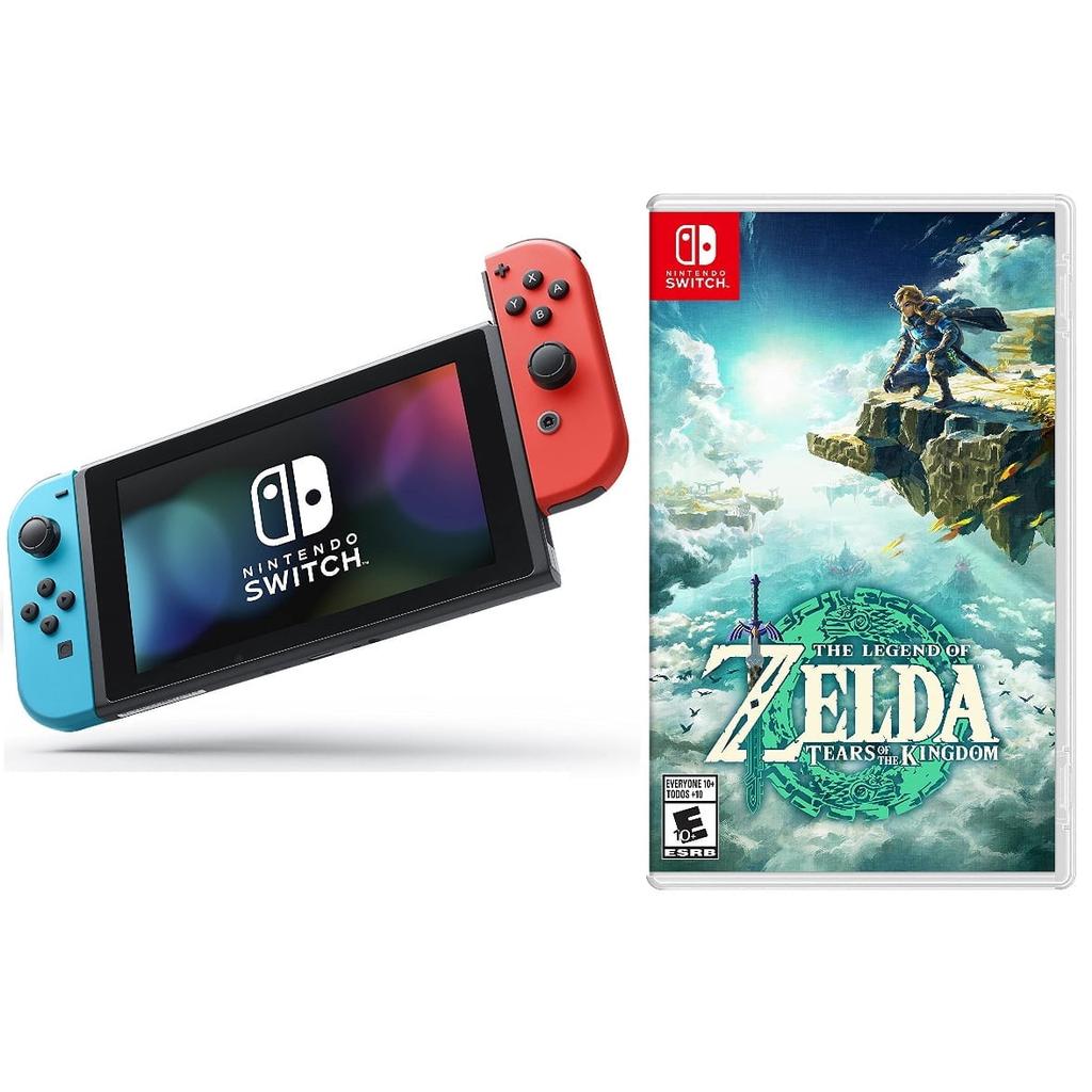Switch 32Go - Noir Standard + Zelda Tears Of The Kingdom