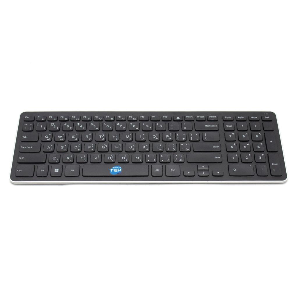 Clavier Dell Qwerty Arabe Sans-Fil Km714 Km713