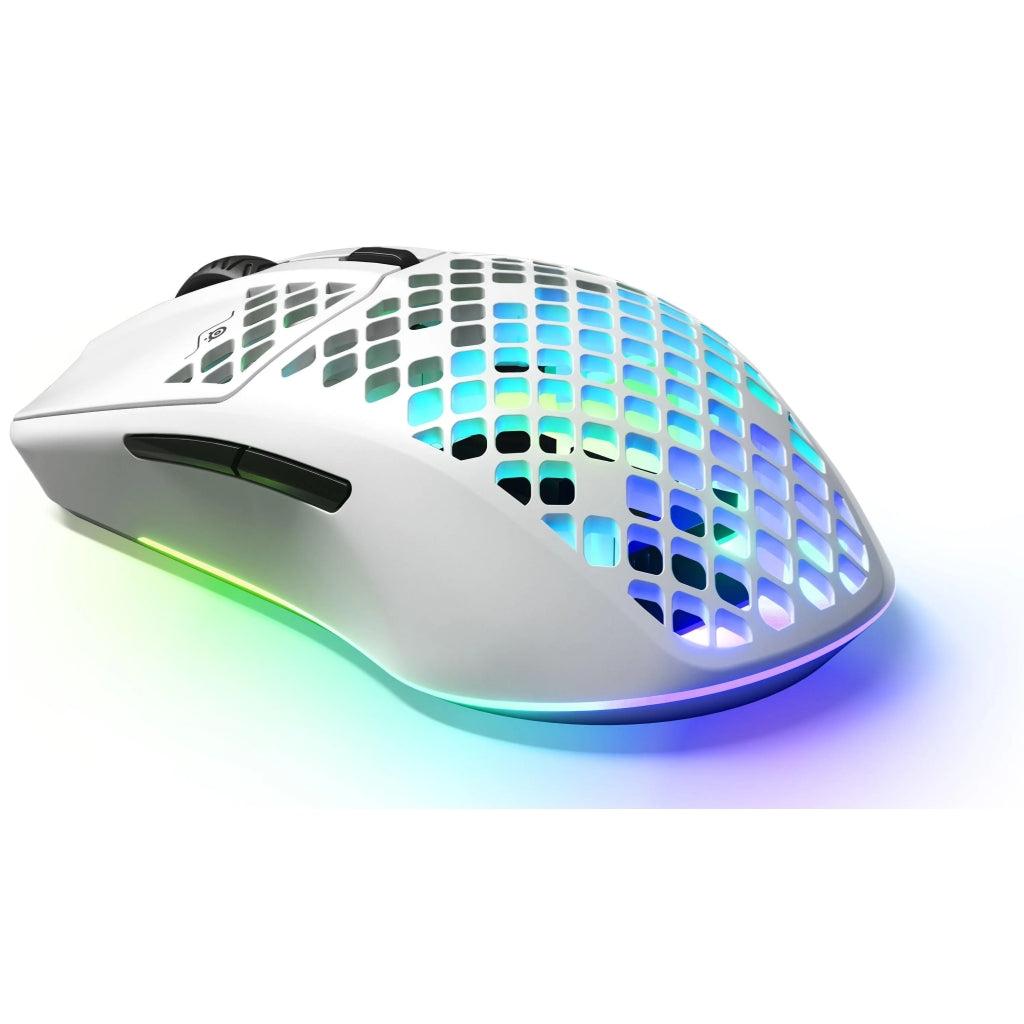 Souris Steelseries Aerox 3 Wireless Snow 2022 Sans Fil