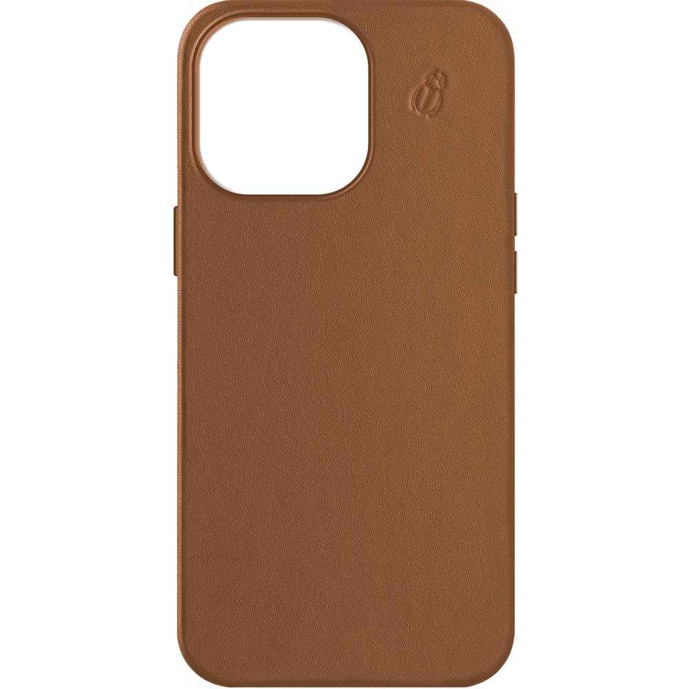 BEETLECASE Coque iPhone 13 Pro - Plastique - Marron