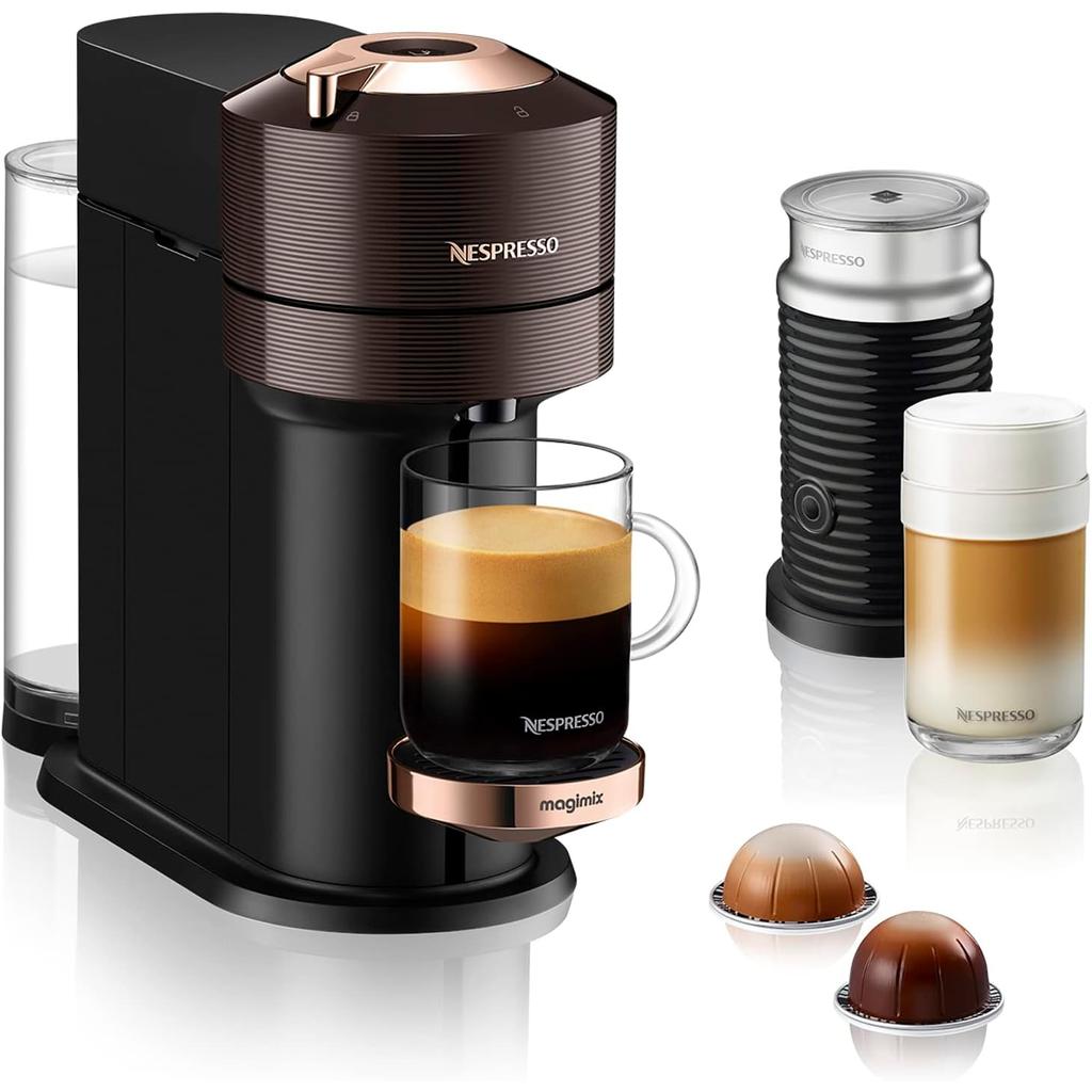 Cafetière à dosette Compatible Nespresso Magimix Vertuo Next Premium
