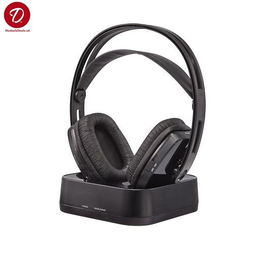 Casque Écouteur Temium Ohd-800Uhf Casque TV Sans Fil - Noir
