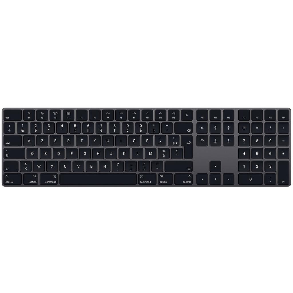 Apple Magic Keyboard (2017) - Qwerty - Italien - iPad Pro 12.9" 3E Génération / iPad Pro 12.9" 4E Génération / iPad Pro 12.9" 5E Génération / iPad Pro 12.9"