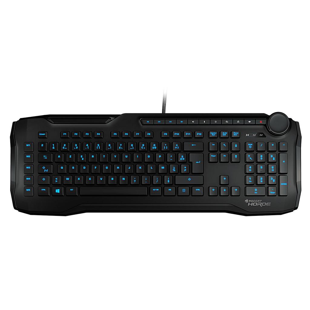 Clavier Roccat Azerty Français Rétroéclairé Horde Aimo