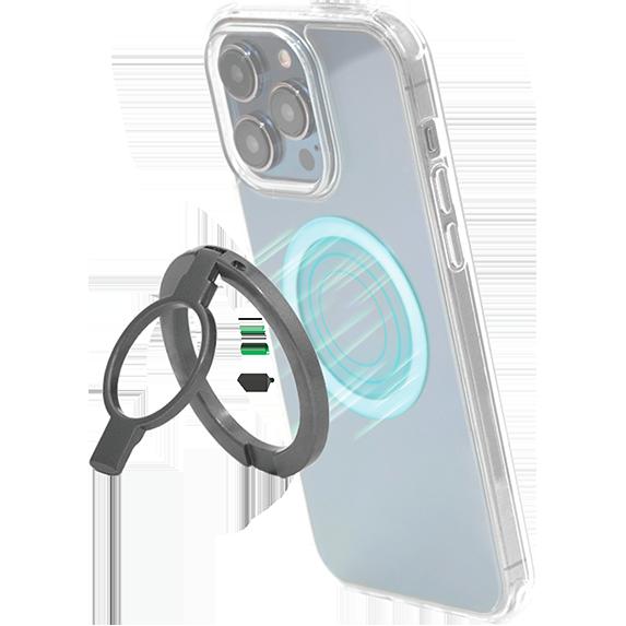 Stabilisateur Bigben Connected Support Magnétique Fonction Stand Gris Bigben