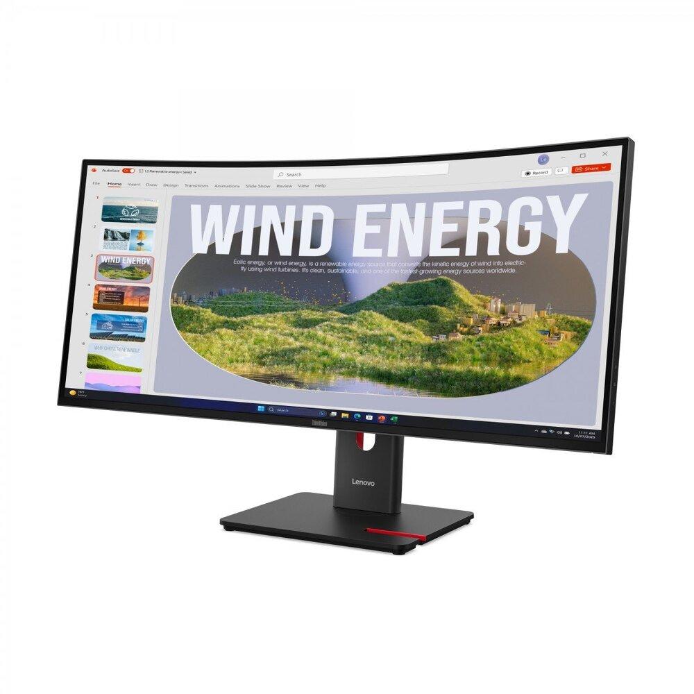 Écran 34" Led Lenovo Thinkvision T34Wd-40