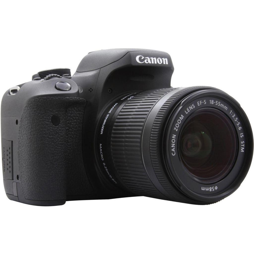 Reflex - Canon Eos 750D - Noir + Objectif Canon Ef-S 18-55Mm F/3.5-5.6 Is Stm + Sigma 70-300Mm F/4-5.6 Dg