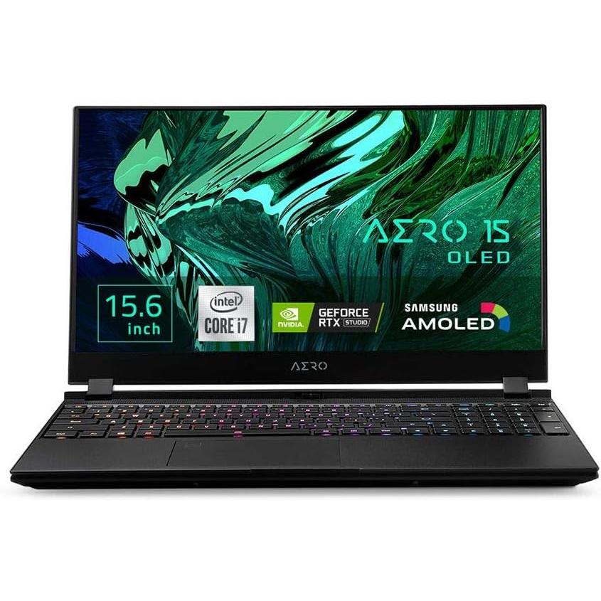 Gigabyte Aero 15 OLED Kc-8Es5130Sp 15" Core i7 2.2 Ghz - SSD 512 Gb - 16 Go - Nvidia Geforce Rtx 3060 Qwerty - Anglais