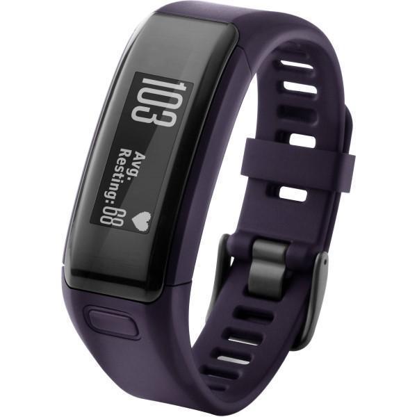 Montre Garmin Cardio GPS Vivosmart Hr - Mauve