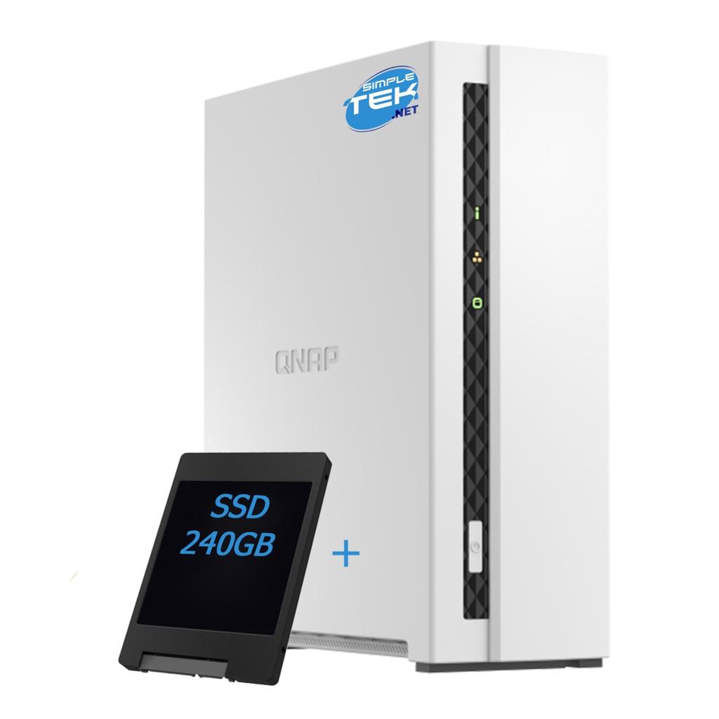 Qnap Ts-133 - 240Gb - 2 Gb Ram Arm 4-Core Cortex-A55