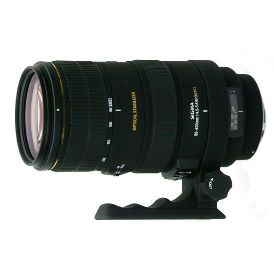 Objectif Sigma F Zoom Telephoto 80-400Mm F/4.5-5.6 Ex Dg Apo Os F 80-400Mm F/4.5-5.6