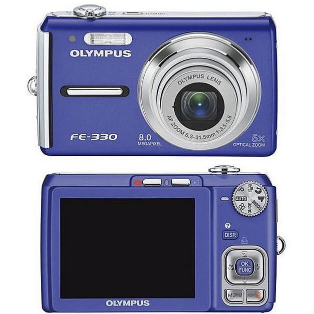 Συμπαγής FE330 Βιολετί + Olympus AF 5x Optical Zoom 6.331.5mm f/3.5