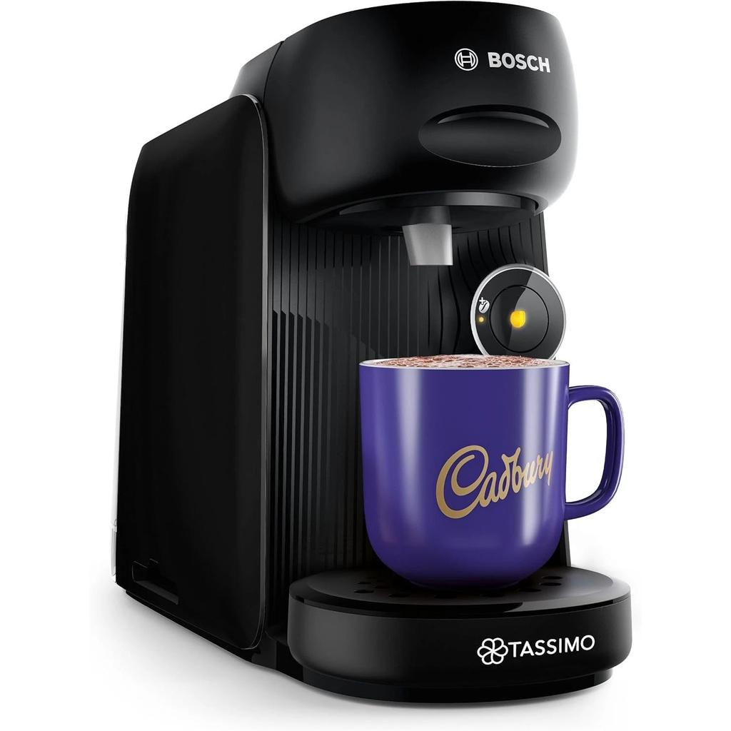 Cafetière à dosette Compatible Tassimo Bosch Finesse Pod Coffee Machine 0,7000L - Noir