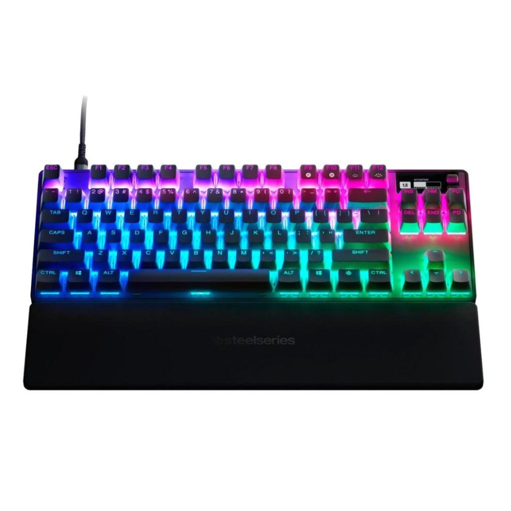 Clavier Steelseries Qwerty Rétroéclairé Apex Pro Tkl (2023)