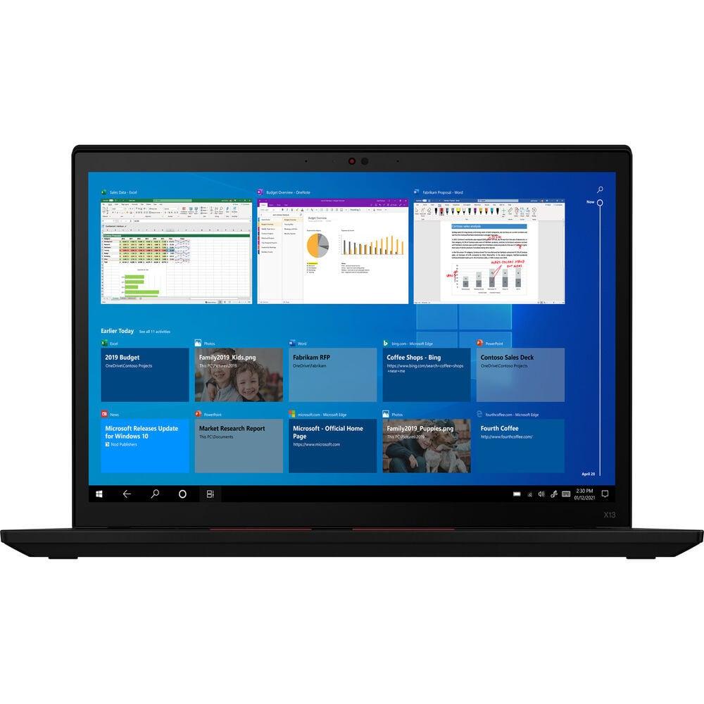Lenovo Thinkpad X13 G2I 13" Core i7 2.8 Ghz - SSD 512 Go + Hdd 512 Go - 16Go Qwerty - Italien