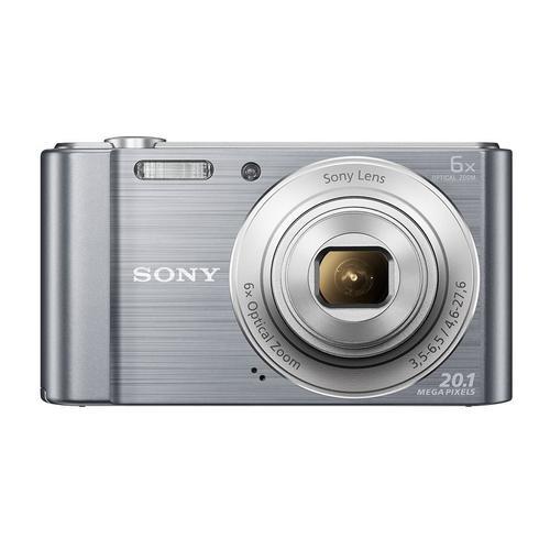 Compact Cyber-Shot Dsc-W810 - Argent + Sony Sony Lens 6X Optical Zoom 26-156 Mm F/3.5-6.5 F/3.5-6.5