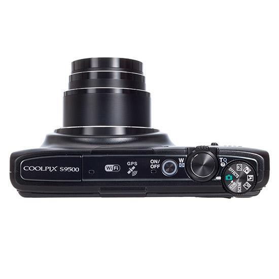 Compacto Coolpix S9500 - Preto + Nikon Nikkor Wide Optical Zoom ED