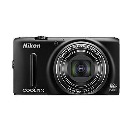 Compact Coolpix S9500 - Noir + Nikon Nikkor Wide Optical Zoom ED