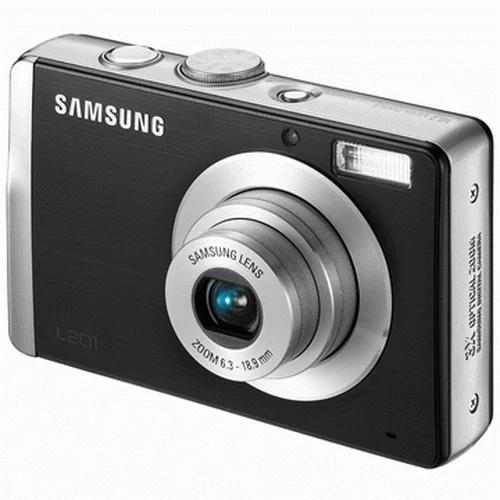 Compact - Samsung L201 - Noir + Samsung Zoom Lens 6.3-18.9mm f/3-5.6 Reconditionné - Samsung reconditionné disponible sur Backmarket