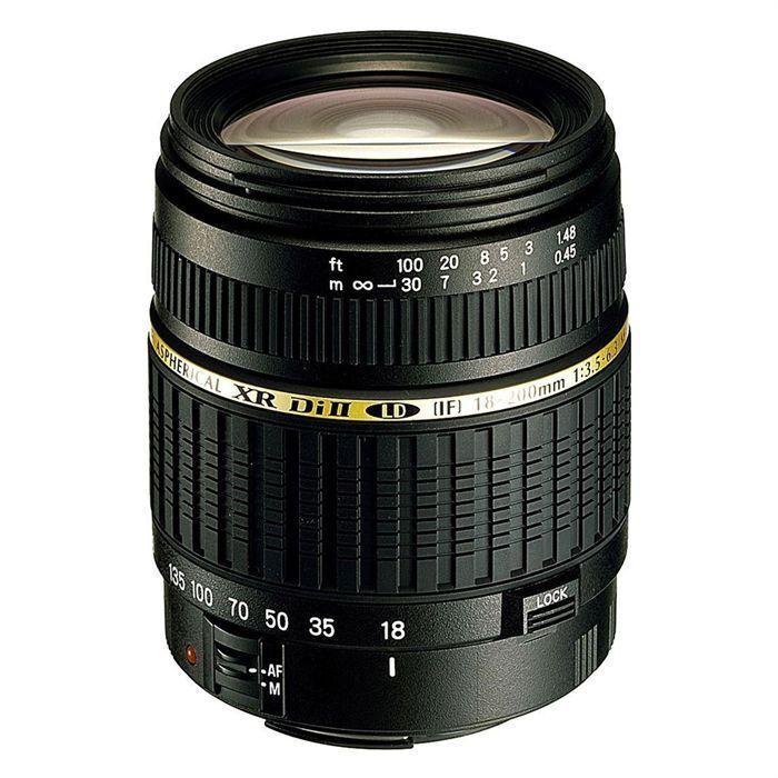 Objectif Tamron 18-200Mm F3.5-6.3 Di II Vc Canon Ef 18-200Mm F/3.5-6.3