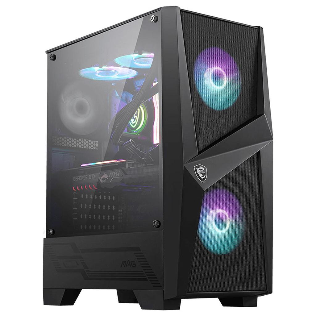 Msi Mag Forge 100R Xeon E5 3.7 Ghz - Ssd 512 Go + Hdd 500 Go - 32 Go - Nvidia Geforce Gtx 1660 Ti