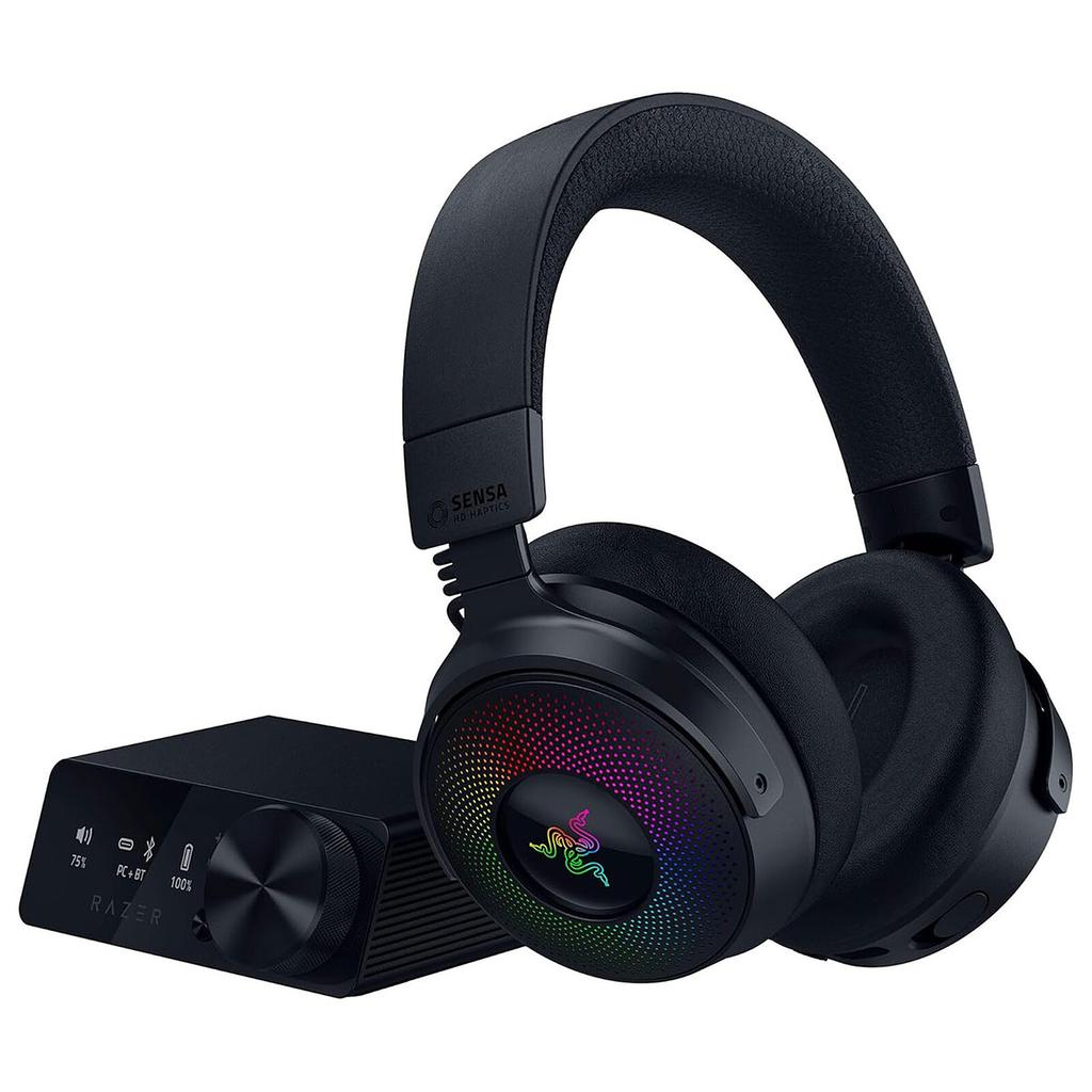 Casque + Sans Fil Avec Micro Razer Kraken V4 Pro - Noir