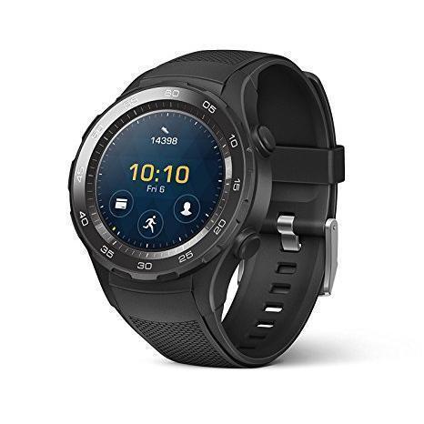 Smart Watch Cardio­frequenzimetro GPS Huawei Watch 2 4G - Nero (Midnight black)