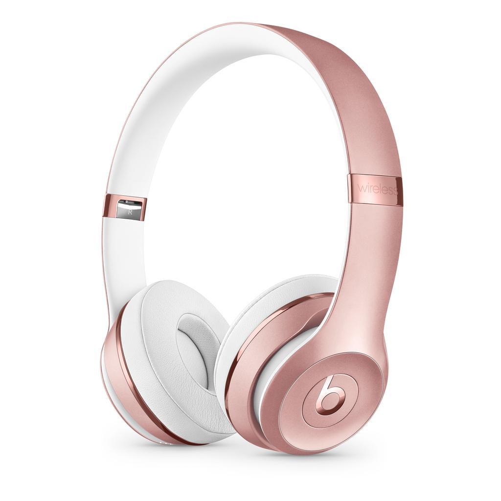Beats Solo3 Wireless Headphone Bluetooth - Rose Gold | Back Market