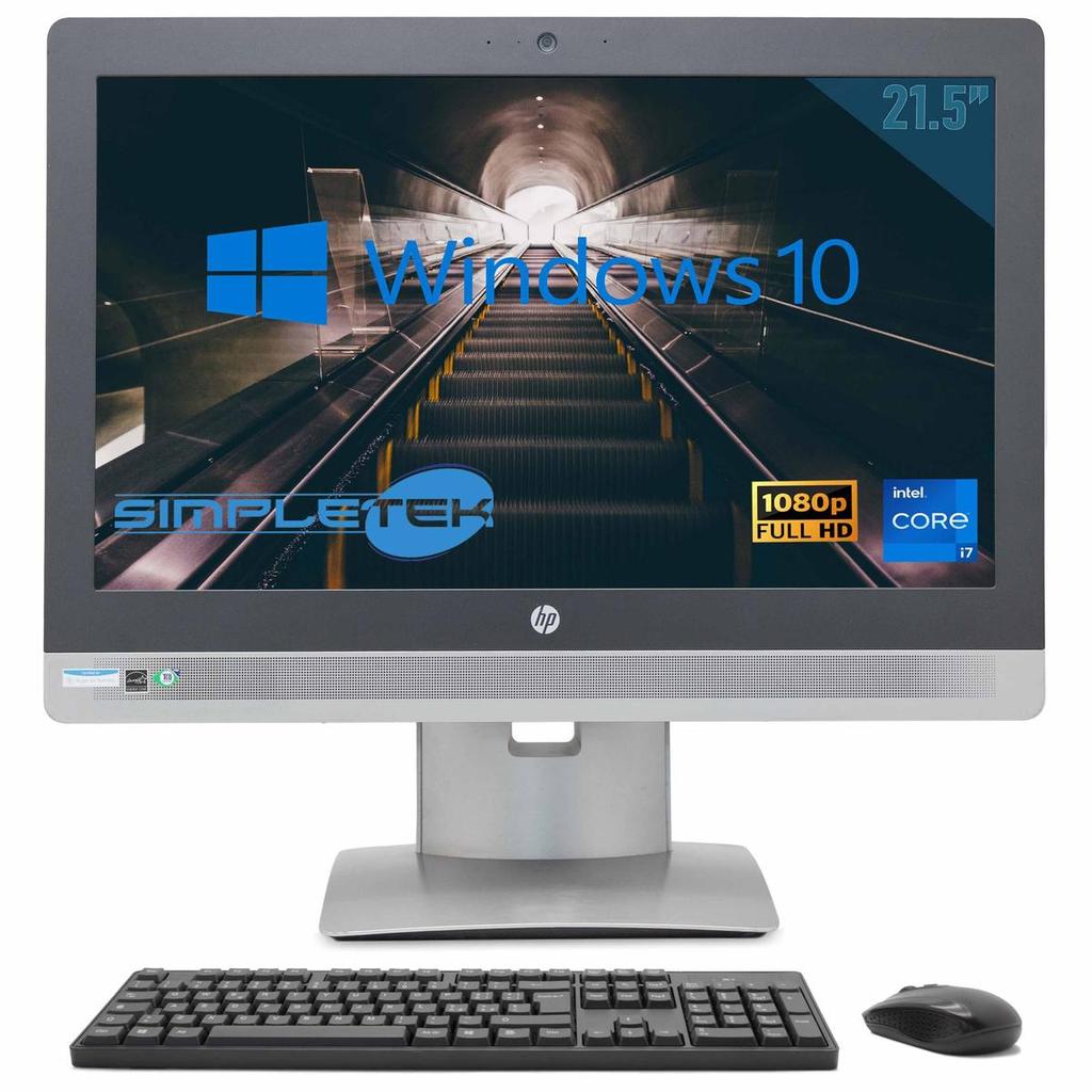 Hp Proone 600 G2 Aio 22" Core I7 3.4 Ghz - Ssd 256 Gb - 32Gb Qwerty - Italien
