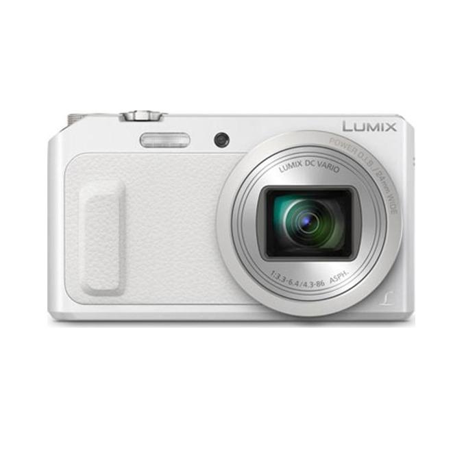 Compact - Panasonic Lumix Dmc-Tz56 - Blanc + Panasonic Lumix Dc Vario 24Mm F/3.3-6.4 Power O.I.S