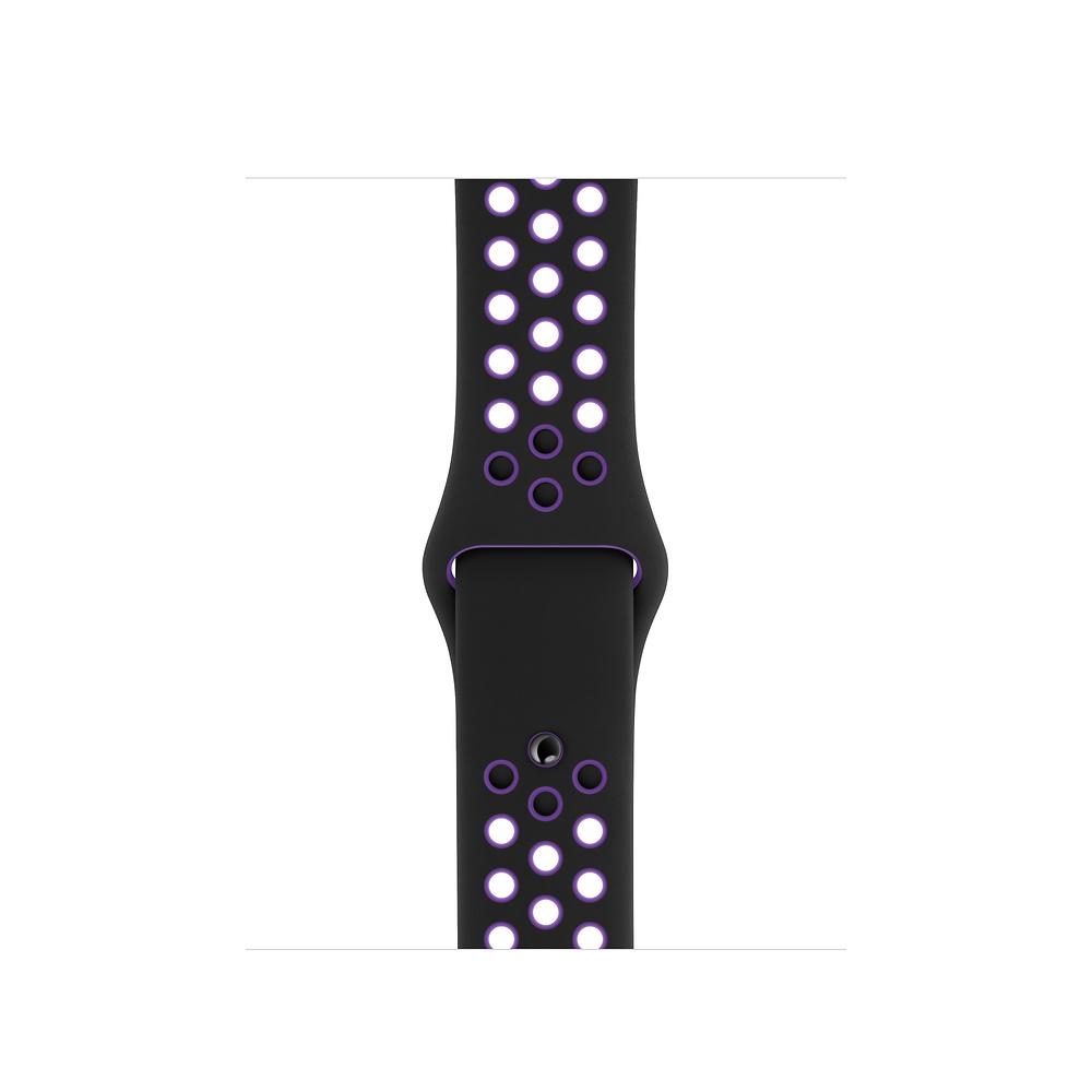 Apple Watch Sport Band 40mm - Black/Hyper Grape